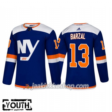 Lapsille NHL New York Islanders Pelipaita Mathew Barzal 13 Adidas Alternate 2018-19 Authentic